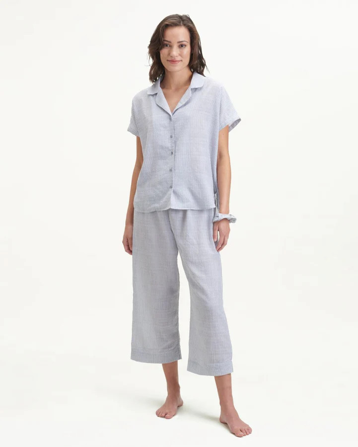 Bonnie Notch Collar Pant Set | Splendid | Splendid