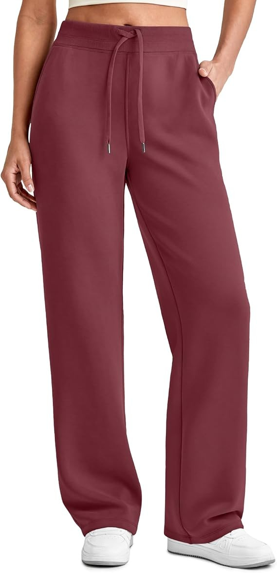 G4Free Smoofit Modal Soft Women Wide Leg Sweatpants Drawstring Casual Lounge Dress Pants with Poc... | Amazon (US)