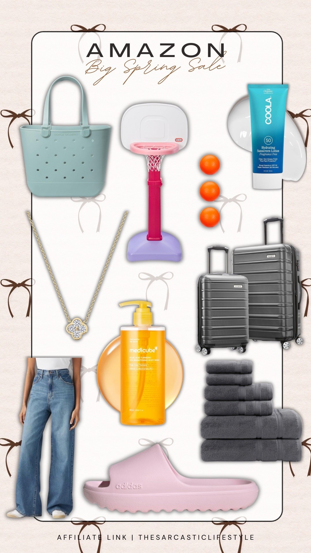 Amazon big spring sale deals!

Levi’s jeans. Body wash. Medicine. Toys. Sunscreen. Beauty. Beach bag. Clover necklace. Jewelry. Luggage. Towels. 

#LTKHome #LTKSaleAlert #LTKBeauty