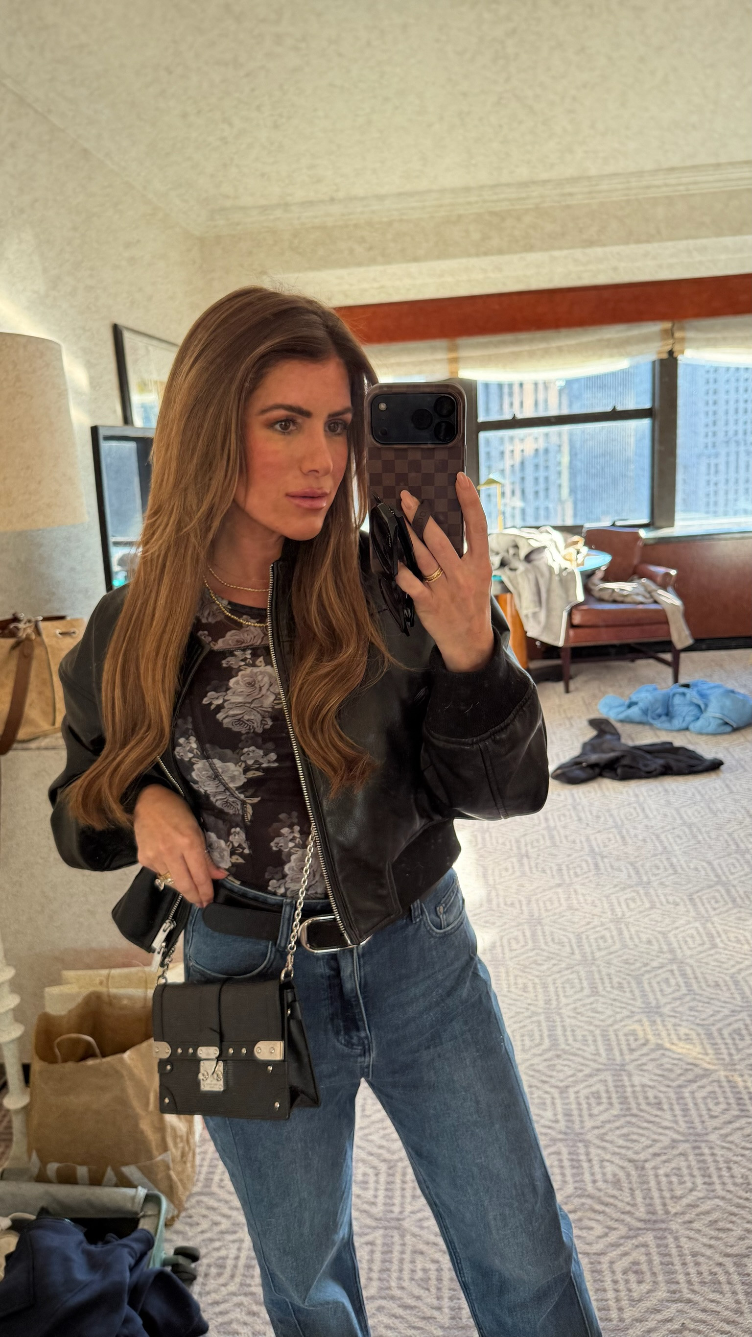  Just got back from a fun day in the city, can't get enough of this floral top and my favorite jeans. floral top, straight leg jeans, city style, comfortable wear, fashion staples, jess fay

 

#LTKTravel #LTKPetite