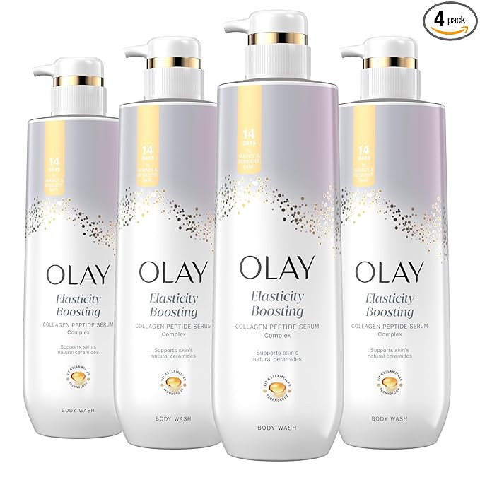 Amazon.com : Olay Body Wash for Women, Elasticity Boosting, Collagen Peptide Serum Complex, Renew... | Amazon (US)