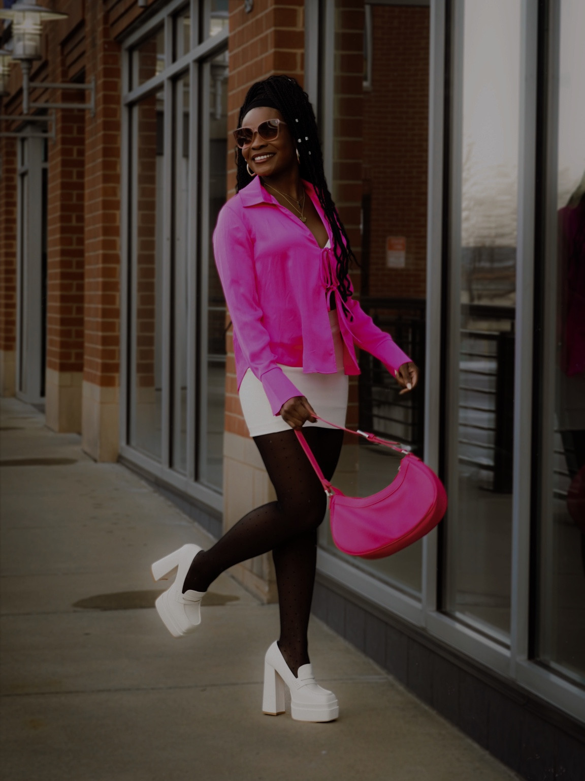 An outfit for my pink lovers out there! Wearing a size small in everything and a size 8.5 in shoes. 

#LTKshoecrush #LTKSale #LTKstyletip