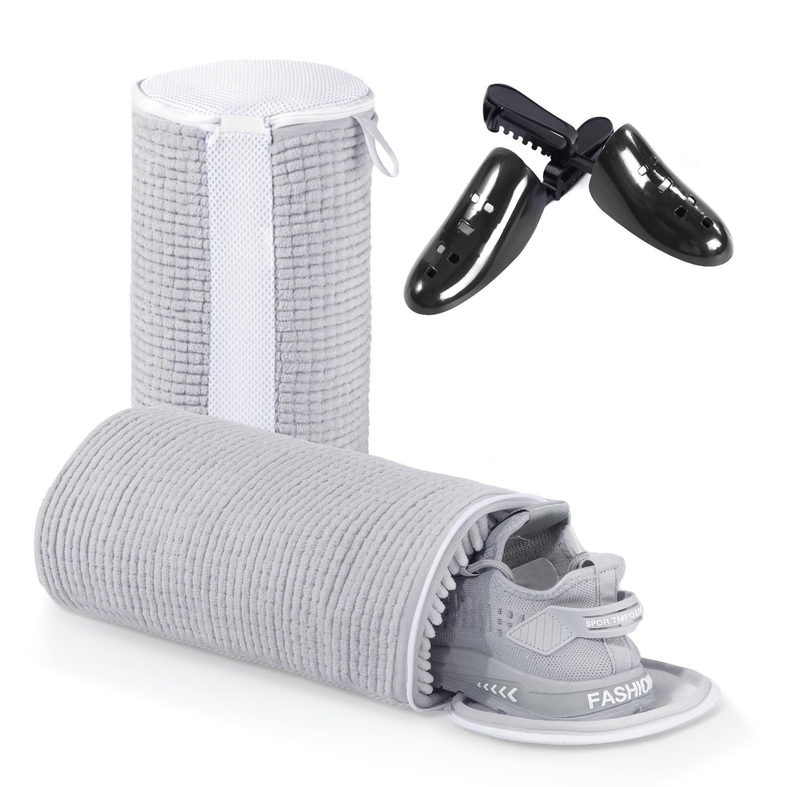 Shoe Laundry Bags for Washing Machine, Reusable Laundry Shoe Bag for Washer and Dryer, Fluffy Fib... | Amazon (US)