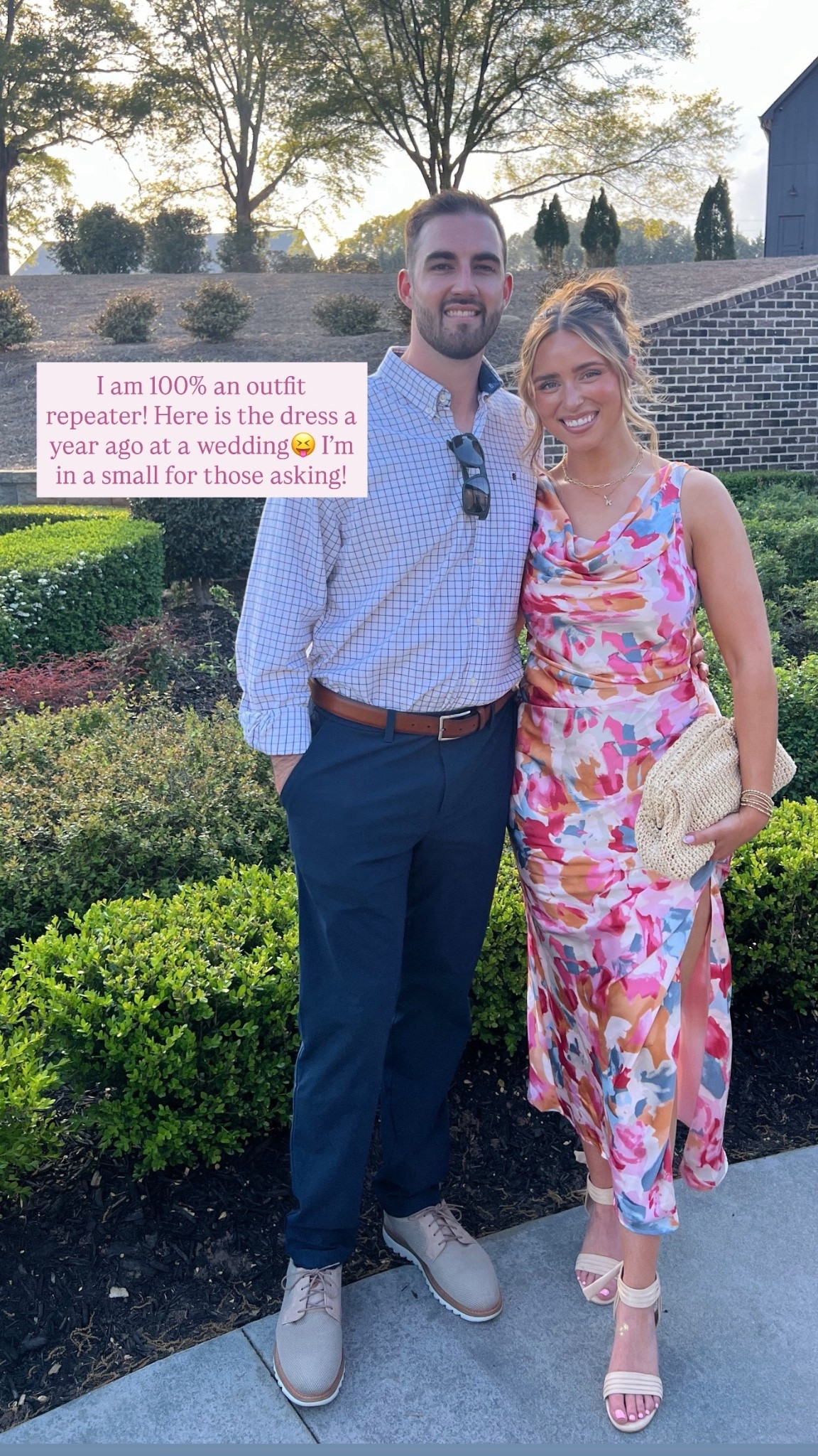 My favorite wedding guest dress! Plus it’s on sale for under $50😍 exact pattern is sold out but comes in such pretty colors. Wearing a small❤️‍🔥 Abercrombie wedding guest dress 

#LTKWedding #LTKootd #LTKSeasonal