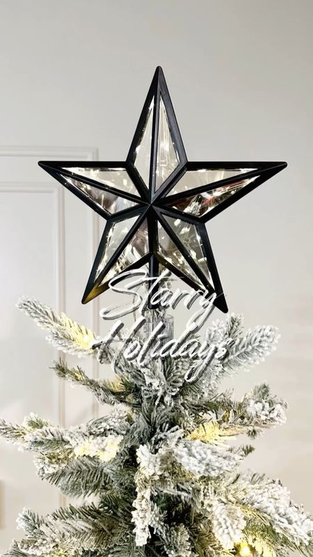 These are selling out fast!  black star // tree topper // light up star // Christmas decor // tree decorations //  Christmas tree // holiday decor // neutral decor

#LTKSeasonal #LTKHoliday #LTKHolidaySale