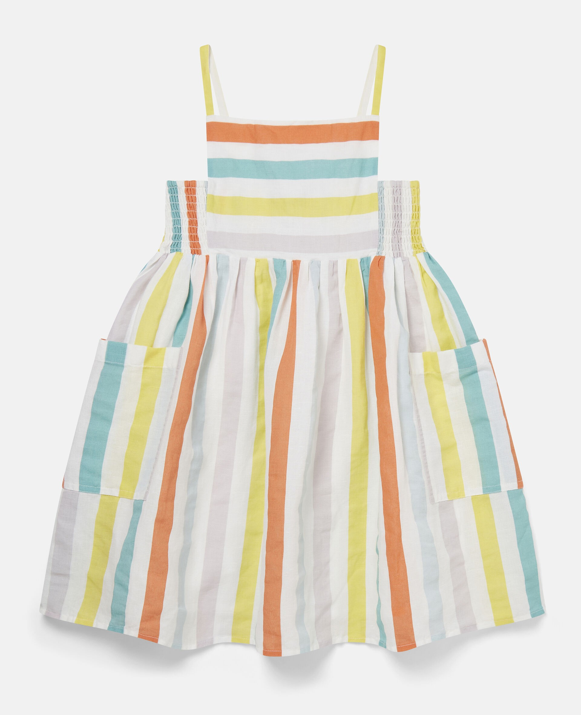 Striped Linen & Cotton Dress | Stella McCartney (Global)