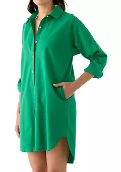 Women's Long Sleeve Button Down Dress Cover-Up | Belk