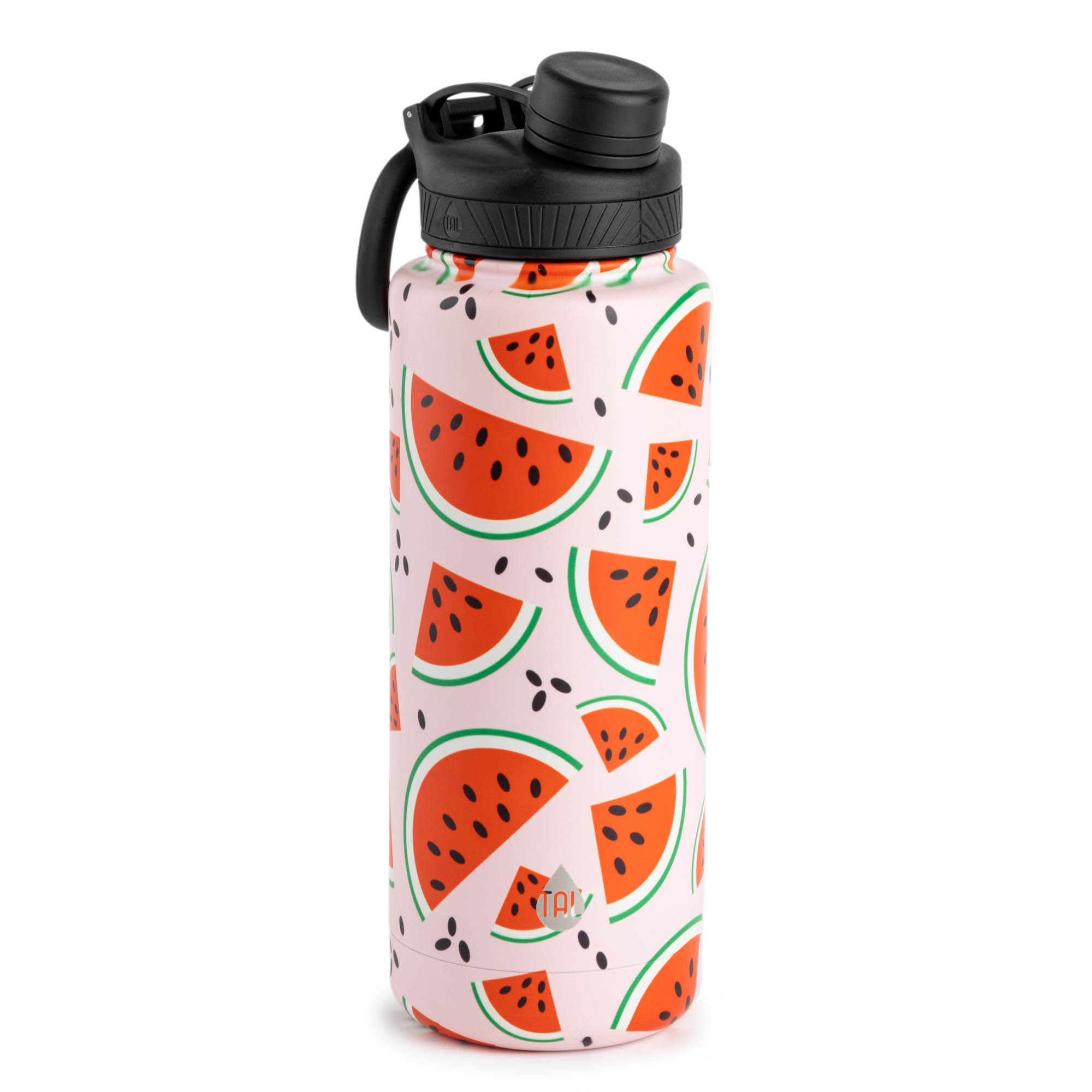 TAL Stainless Steel Ranger Water Bottle 40 fl oz, Pink Watermelon | Walmart (US)