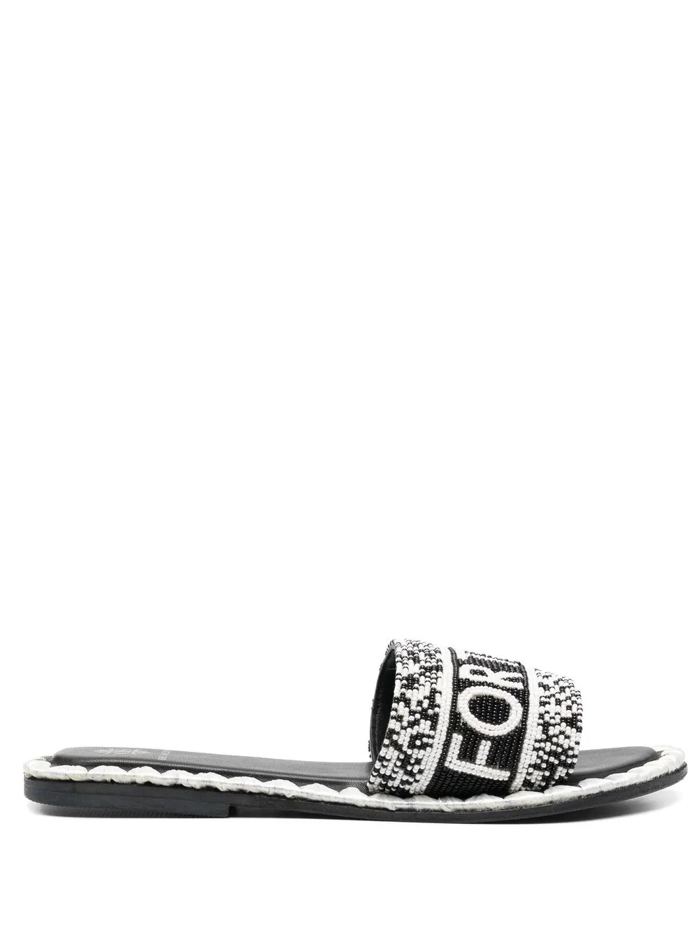 DE SIENA SHOES Forte De Marmi Beaded 15mm Slides - Farfetch | Farfetch Global