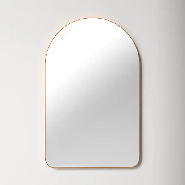 Eaton Arch Metal Wall Mirror | Wayfair North America