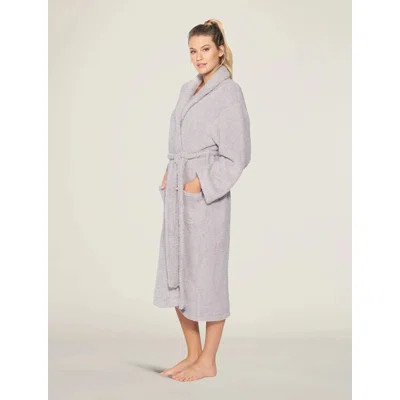 Barefoot Dreams B509-58-01 CozyChic Comfortable Adult Robe, Dove Grey, Size 1 | Wayfair North America