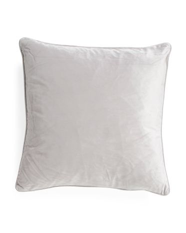 Made In Usa 20x20 Elite Velvet Pillow | TJ Maxx