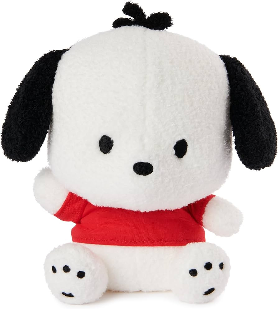 GUND Sanrio Pochacco Plush, Puppy Stuffed Animal for Ages 1 and Up, White/Red, 6” | Amazon (US)