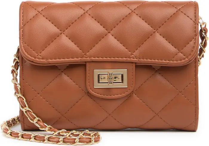 Wendy Quilted Chain Strap Crossbody Bag | Nordstrom Rack