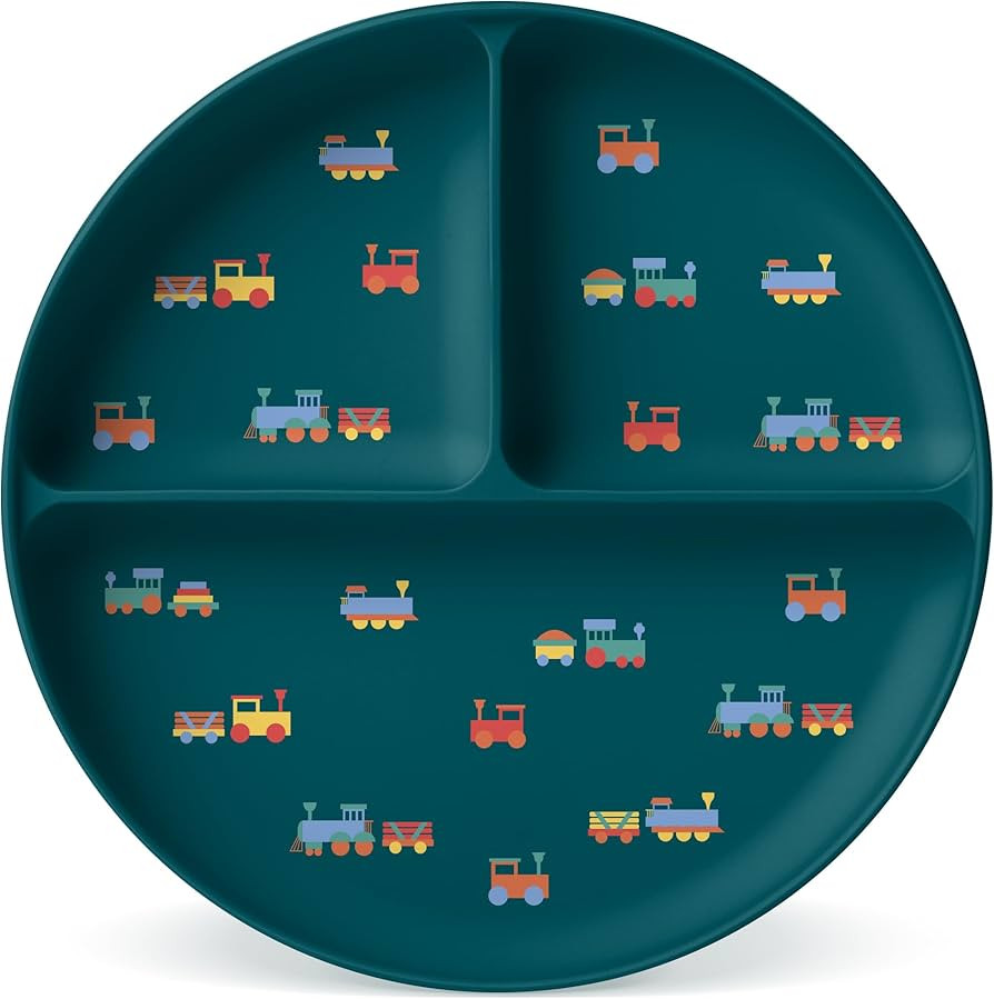 Simple Modern Silicone Plate for Baby and Toddler | Divided and Microwave Safe Plates for Kids | ... | Amazon (US)