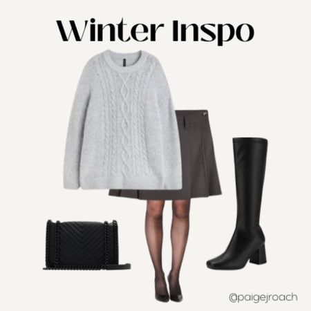 Winter outfit inspiration, midsize winter outfit inspiration, cold weather cute outfit, cable knit sweater, holiday outfit, winter date night, affordable fashion, affordable midsize fashion, h&m outfit

Follow my shop @PaigeRoach on the @shop.LTK app to shop this post and get my exclusive app-only content!

#liketkit #LTKSeasonal #LTKstyletip
@shop.ltk
https://liketk.it/3WVG8