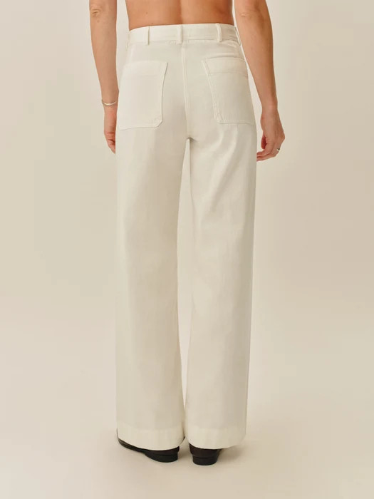 White Sailorette Pant - Buck Mason- Modern American Classics | Buck Mason