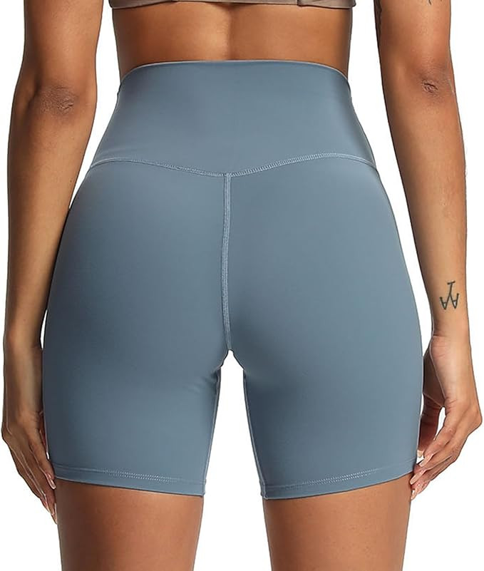 Aoxjox Metamorph Workout Biker Shorts for Women Tummy Control High Waisted Athletic Gym Running D... | Amazon (US)