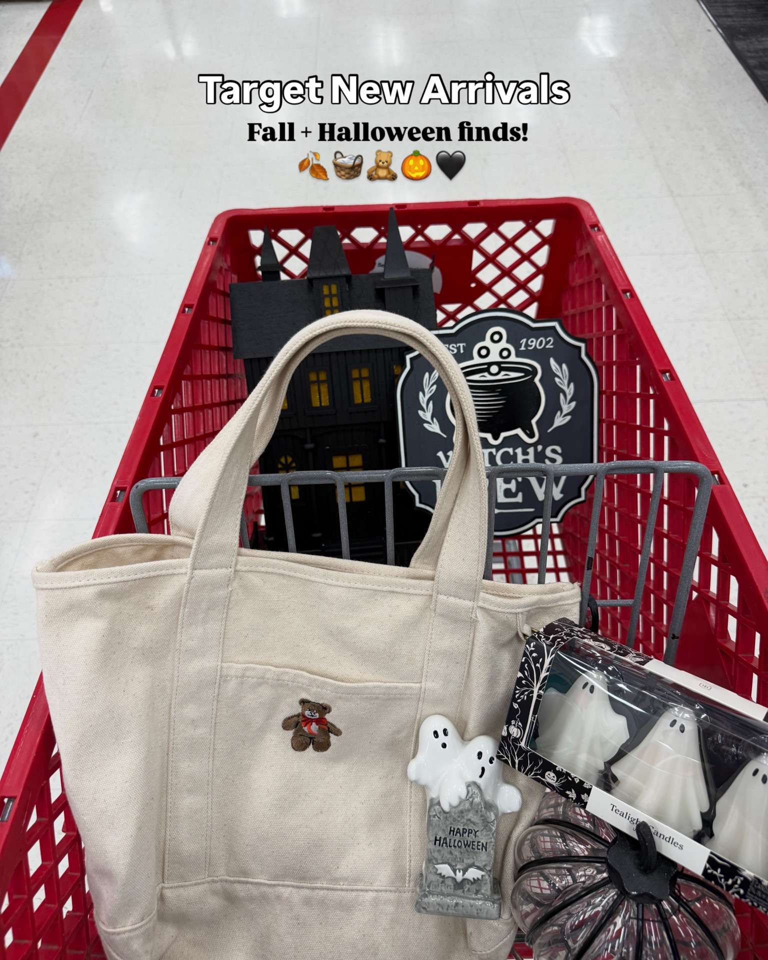 Cute new arrivals from @Target 🧸🍂🧺🎃🖤

#LTKootd #LTKMidsize #LTKSeasonal
