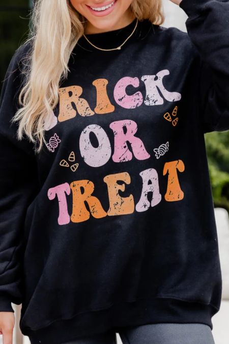 🖤🖤 #PinkLily #Halloween #Sweatshirt

#LTKunder50 #LTKstyletip #LTKSeasonal