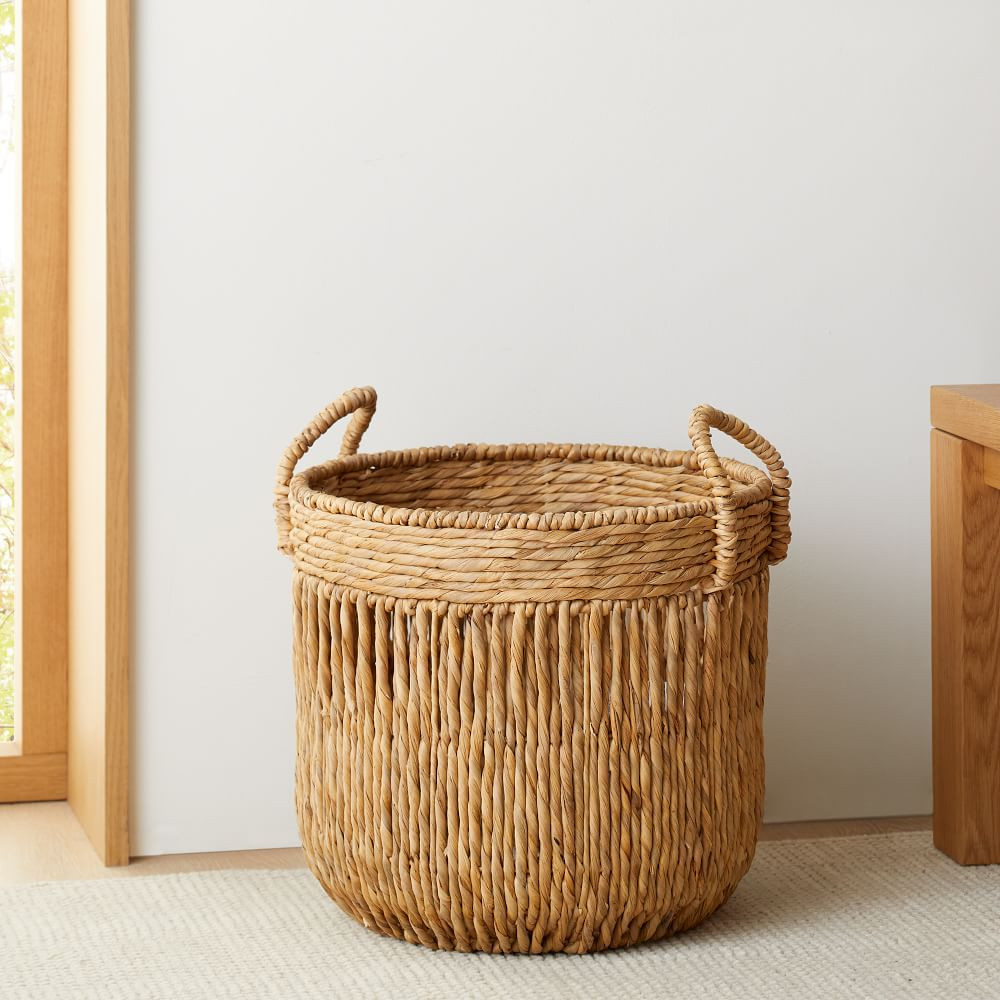 Vertical Lines Baskets | West Elm (US)