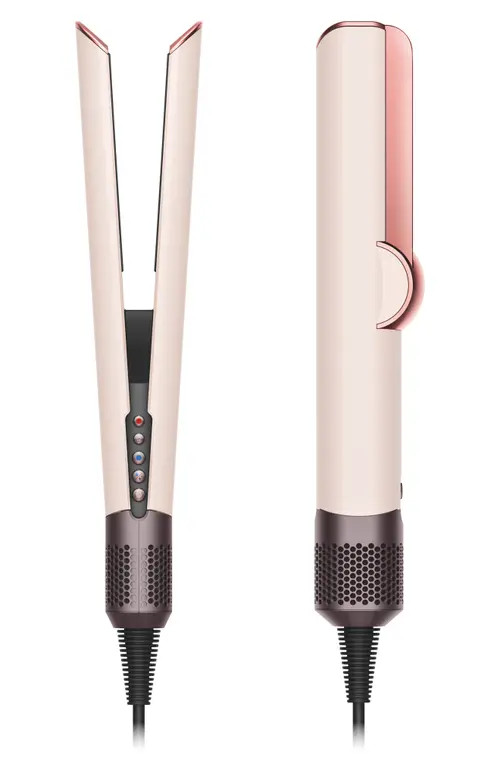 Limited-Edition Ceramic Pink & Rose Gold Airstrait™ Straightener | Nordstrom