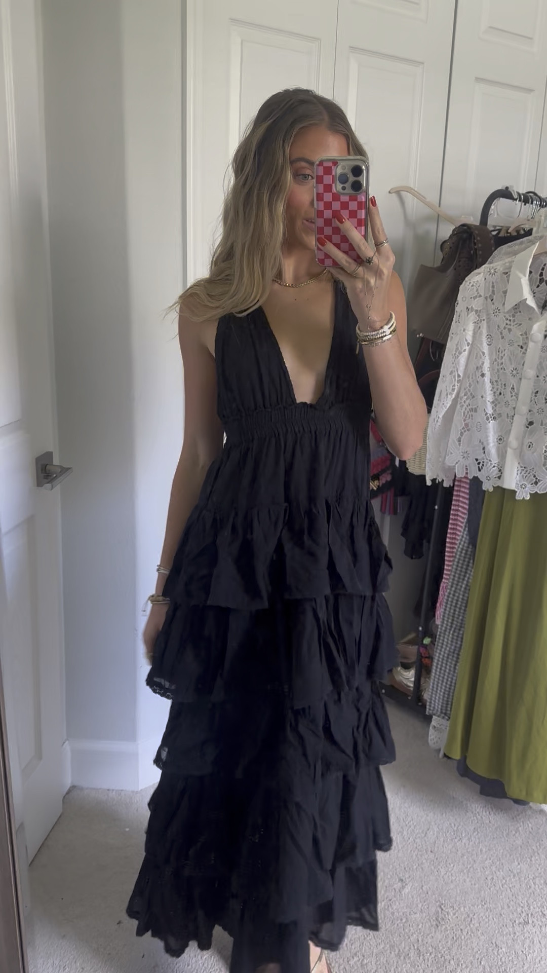 Love Shack Fancy black maxi drsss size XS. I rented this from @fashionpass. Use code SLOANE5A to sign up for Fashion Pass and receive $70 off! 

#fashionpass outfit, outfit of the day, outfit inspo, what i wore, outfit ideas, styling, try on, fashion, affordable fashion, fashion pass, clothing rental

#LTKSaleAlert #LTKFindsUnder100 #LTKWedding