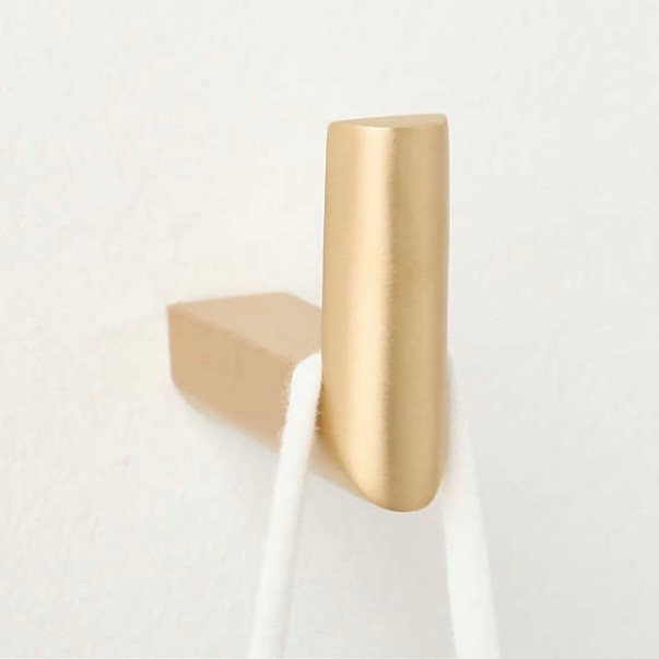 CB2 Powder Room
Curveaux Curved Brushed
Brass Towel Hook


#LTKHome