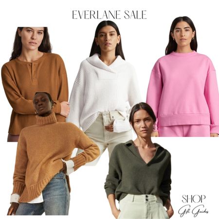 Everlane sweaters on sale! Great cozy sweaters to add to your closet perfect for lounging in or running errands! 

#LTKFind #LTKunder100 #LTKsalealert