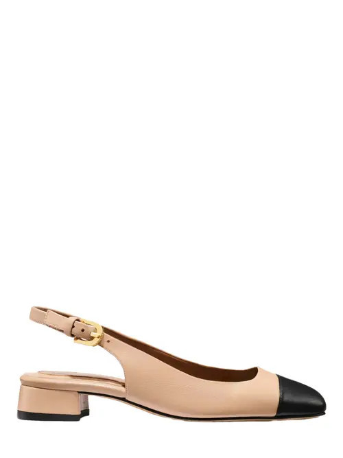 MARGAUX The Darcy Slingback in Dune And Black at Nordstrom, Size 37.5 | Nordstrom