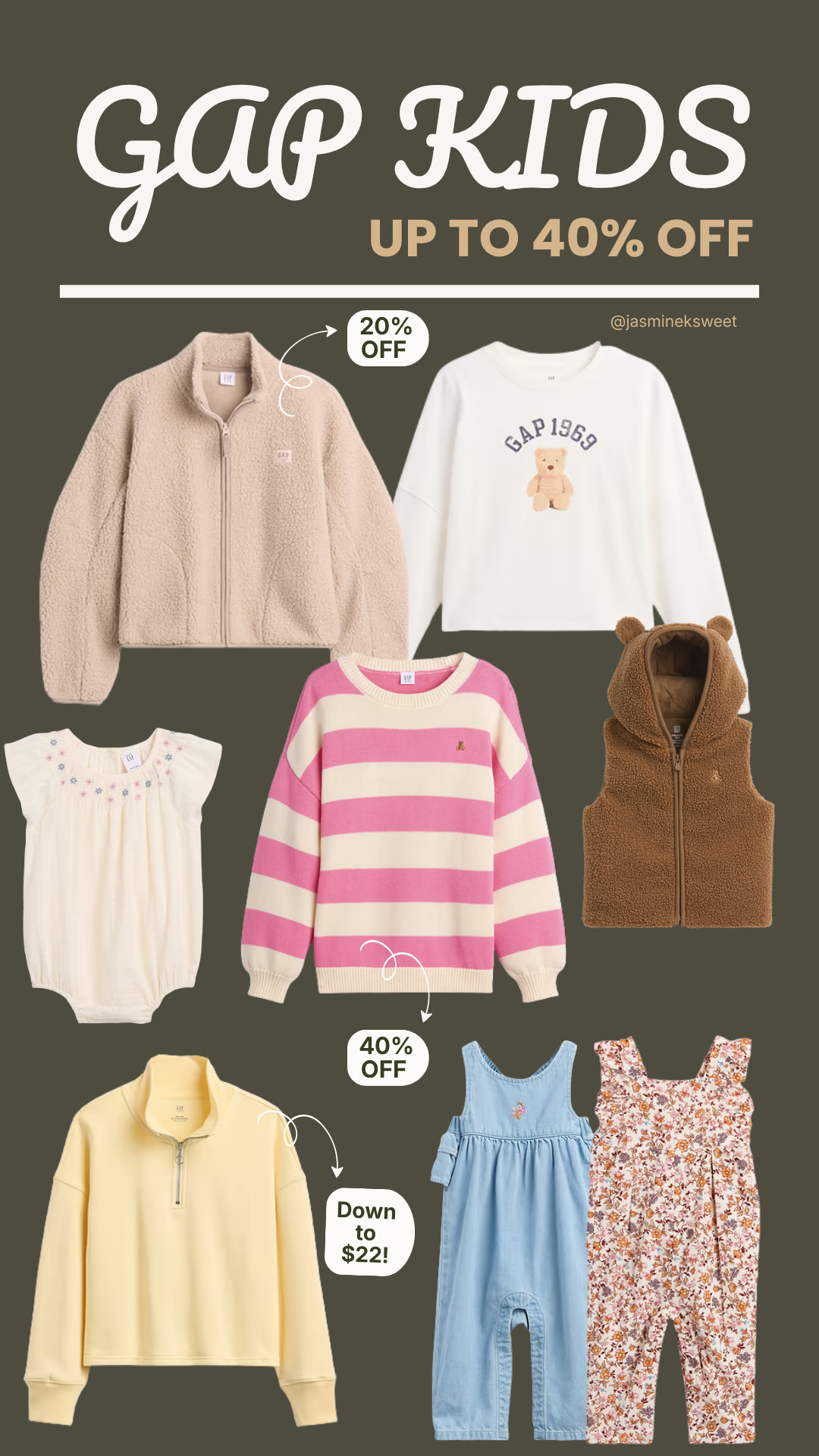 Fall Gap Kids finds, up to 40% off right now 

 #LTKmomlife #LTKSaleAlert #LTKKids