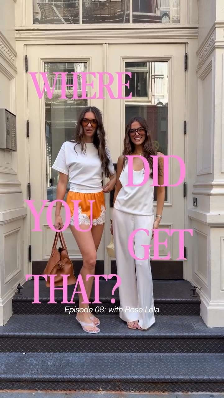 Episode 08: where did you get that?

Lace details & racer back tanks all summer long with @rosee.lola 🍊 

 #LTKootd