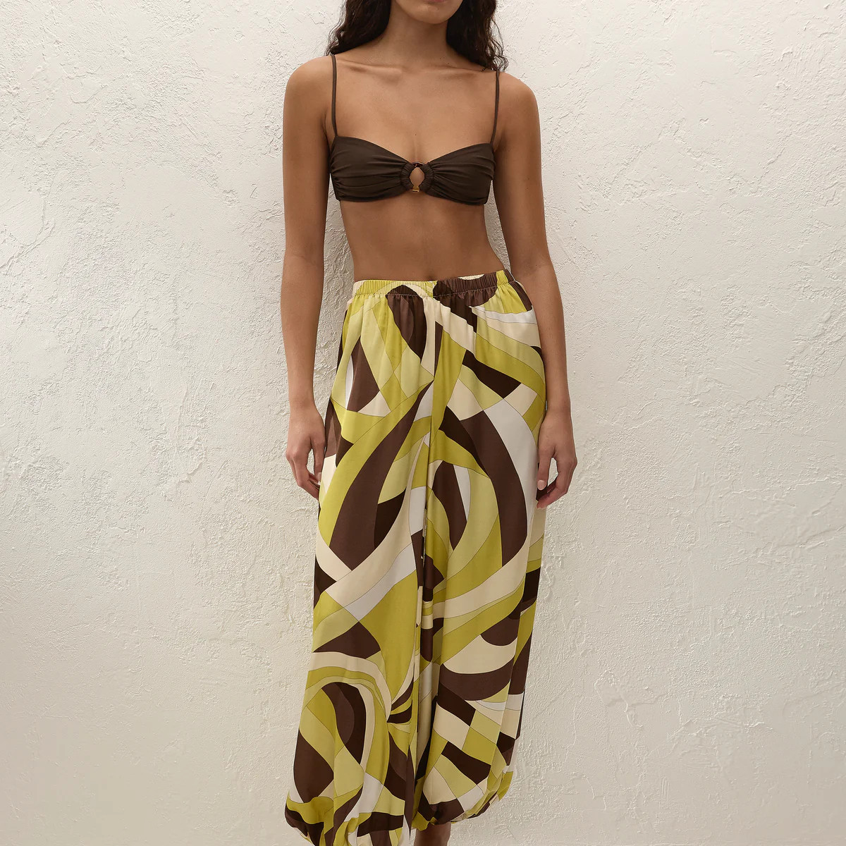 Kortez Balloon Pant Mila Geometric Print | Faithfull (AU)