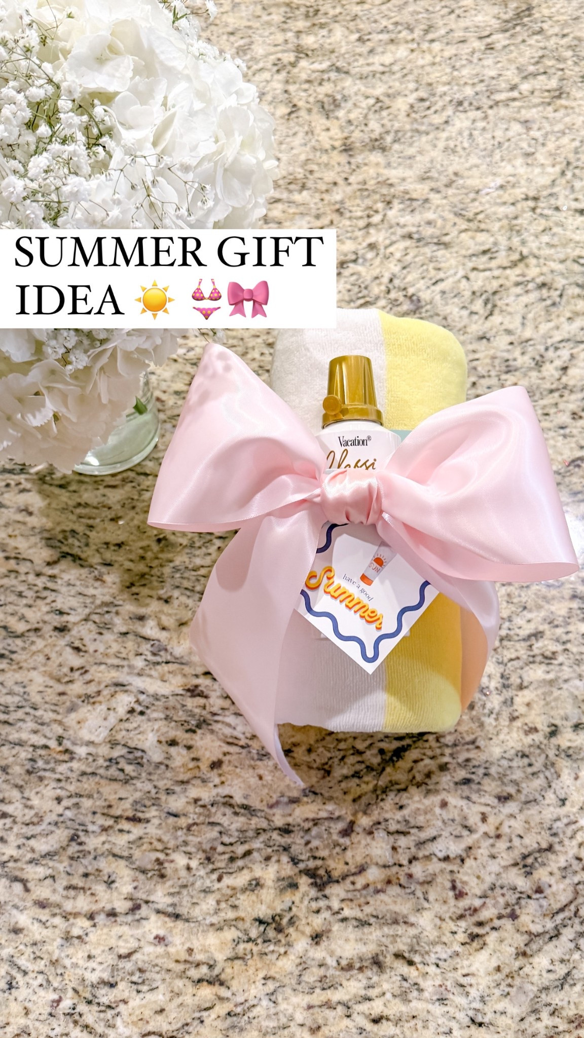 Links to everything I used to make the summer gift idea!

I found the towel bands in-store in the Target dollar section and made the gift tag on canva! 

I also linked some Amazon options as well in case your Target doesn’t have them in stock! 

Optional - add in a gift card! 

#LTKSeasonal #LTKParties #LTKFindsUnder50
