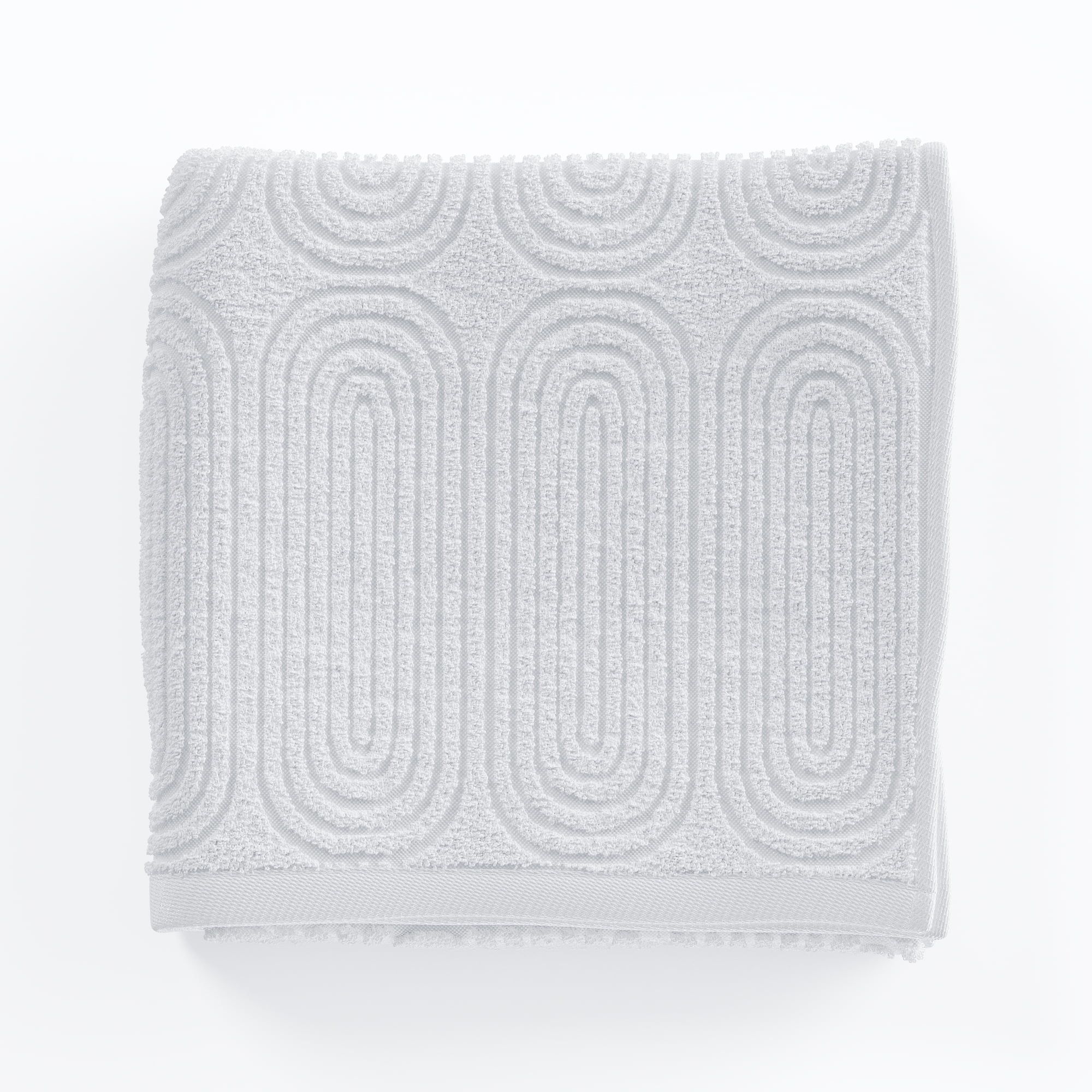 Beautiful Textured Bath Towel, 56" x 30", Off White by Drew Barrymore | Walmart (US)