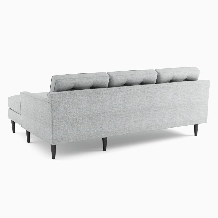 Drake 2-Piece Reversible Sectional (86") | West Elm (US)