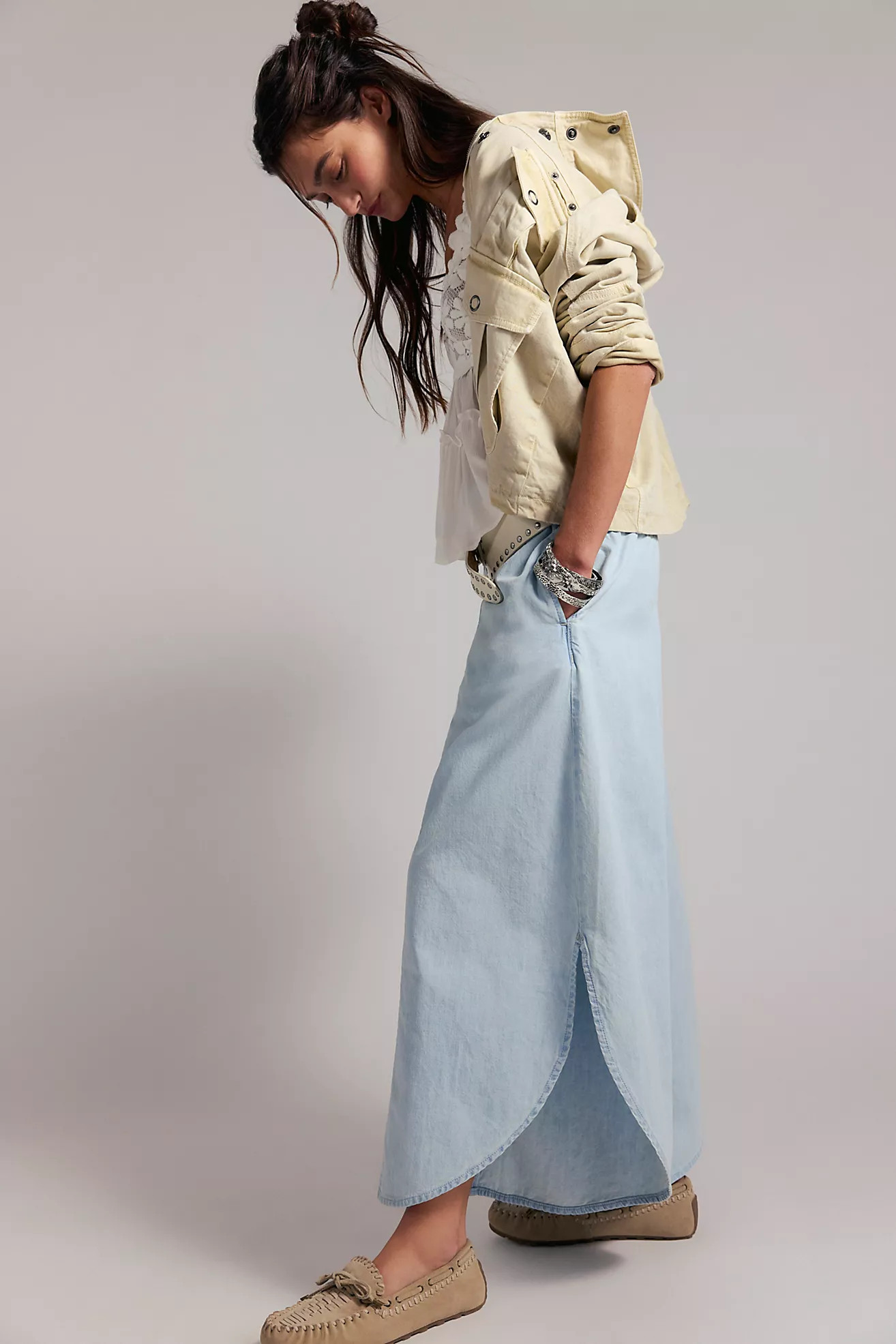 We The Free Sweet Pea Pull-On Tulip Jeans | Free People (Global - UK&FR Excluded)