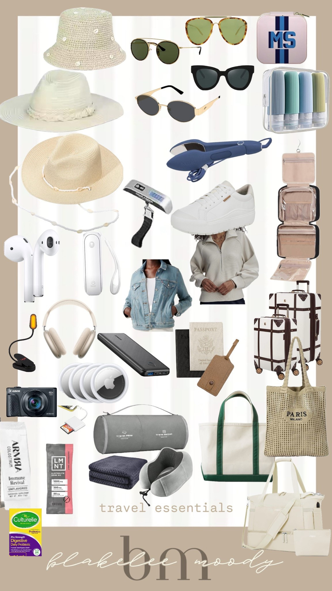 my OG travel essentials!!! ✈️ 🚞 🚙 

from luggage, to immune system boosters, to blankets, and portable batteries— this is your travel packing bible!


Travel / packing : packing list / travel essentials / packing essentials / reveal must haves / potable battery / airport outfits / airport must haves 

#LTKGiftGuide #LTKFindsUnder50 #LTKTravel