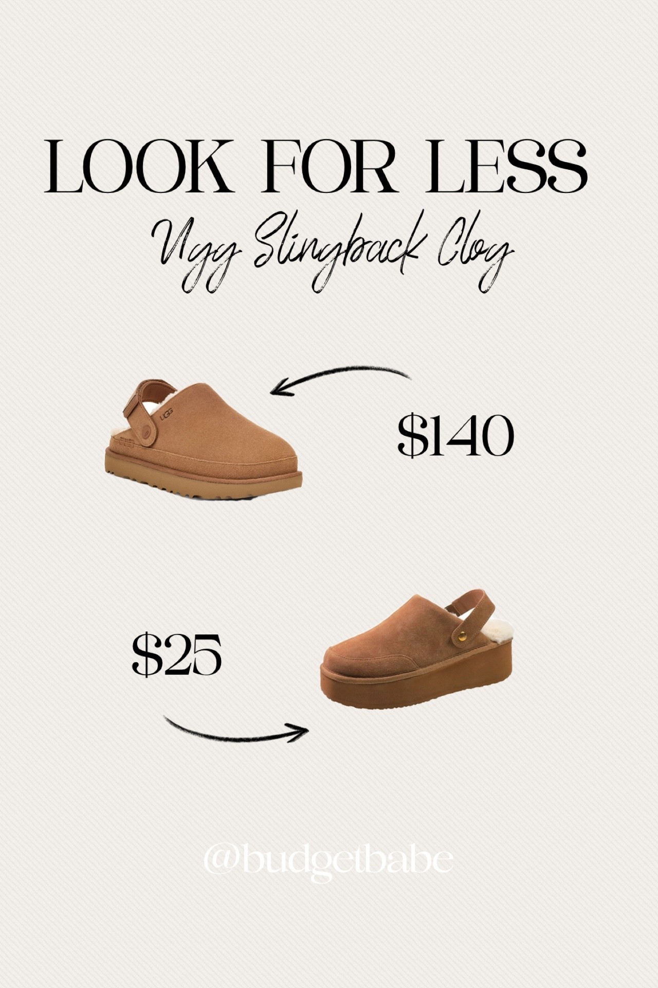 Ugg look for less slingback clogs at Walmart! Lookalike 

#LTKFindsUnder100 #LTKFindsUnder50 #LTKStyleTip