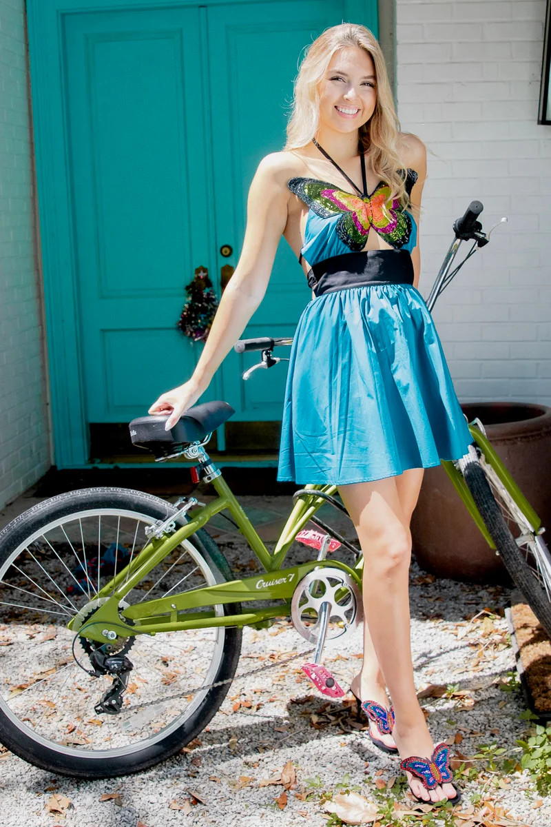 Butterfly Halter Dress | Queen of Sparkles