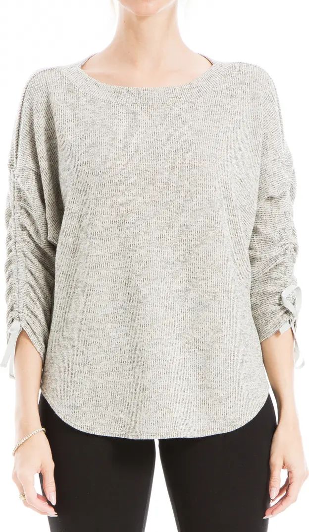 Ruched Sleeve Tunic Top | Nordstrom Rack