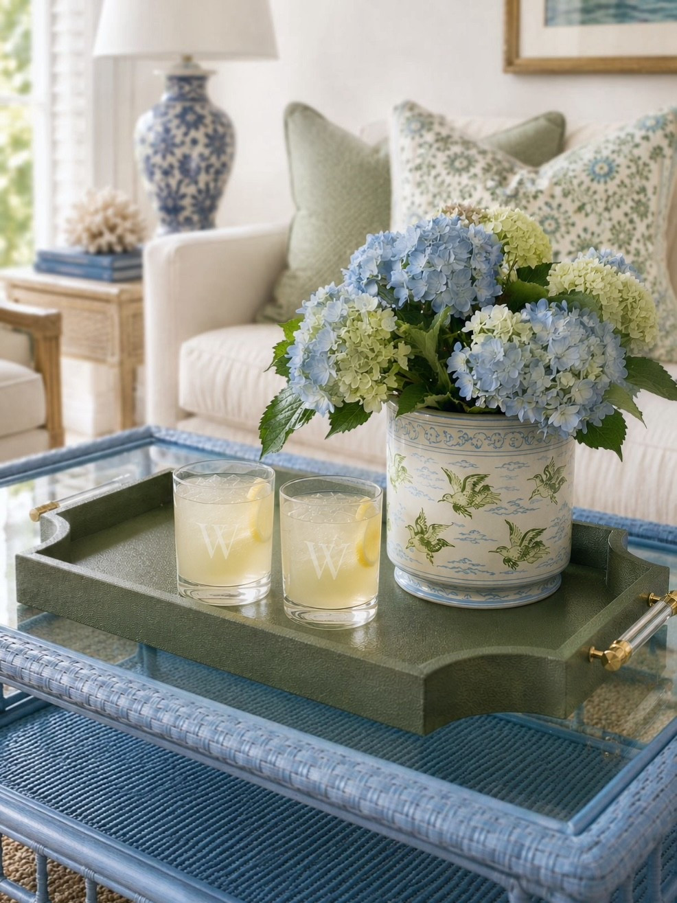 We love a slow summer sunroom feeling. Enjoying a glass of something sweet while reading in a space as calm as this! 

Monogrammed glassware by Southern Hospitality co: https://www.southernhospitalitycompany.com/collections/engraved-glassware

#LTKHome