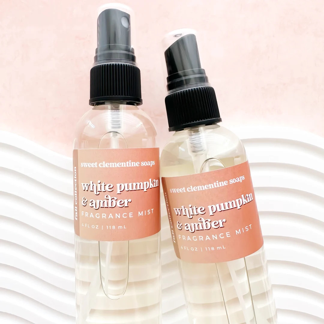 White Pumpkin Fragrance Mist Body Mist Body Spray - Etsy | Etsy (US)