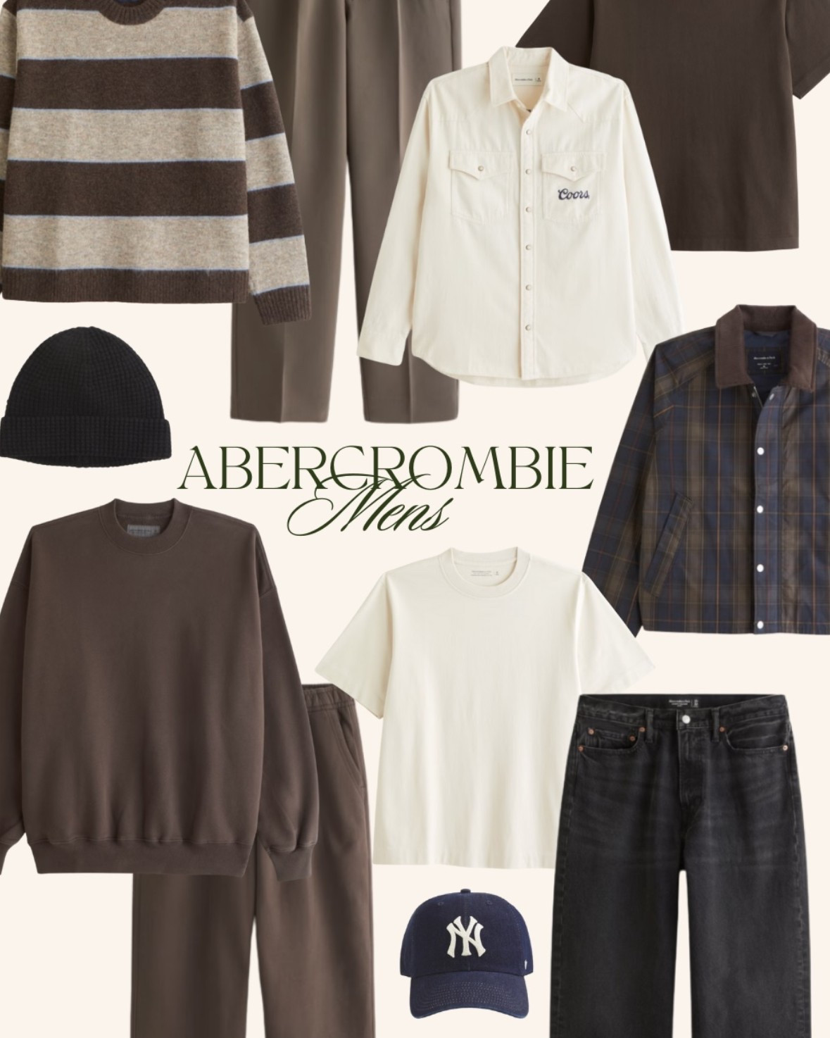 Favorites from the men’s section of Abercrombie!! Use code CYBERAF for a discount 

#LTKMens #LTKGiftGuide #LTKCyberWeek