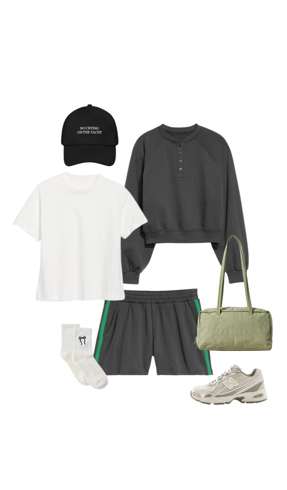 Comfy errands outfit centered around this cute Old Navy matching set featuring super trendy striped shorts! 

#LTKPetite #LTKActive #LTKSaleAlert