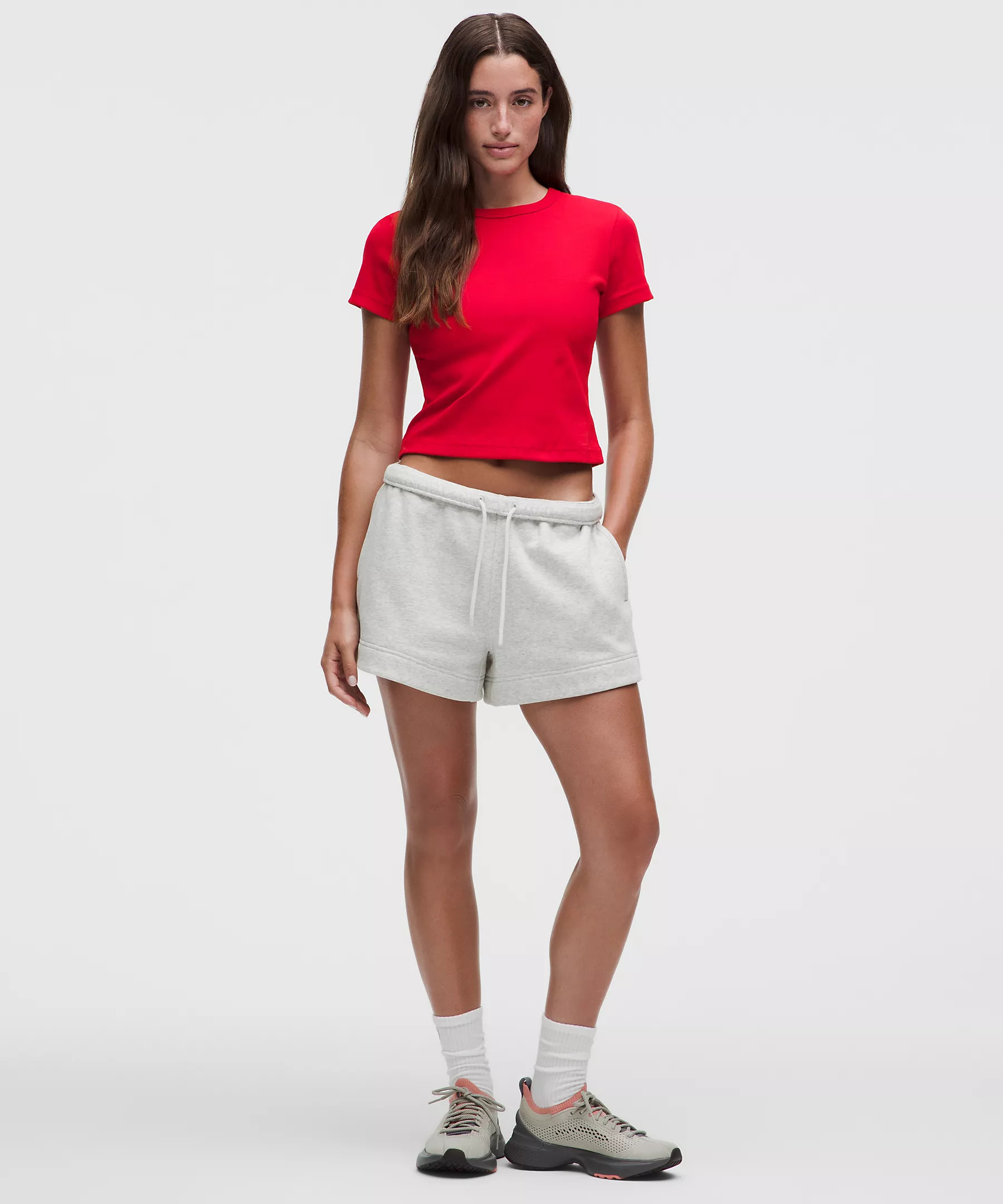 Little Ribbed Tee | Women's Short Sleeve Shirts & Tee's | lululemon | Lululemon (US)