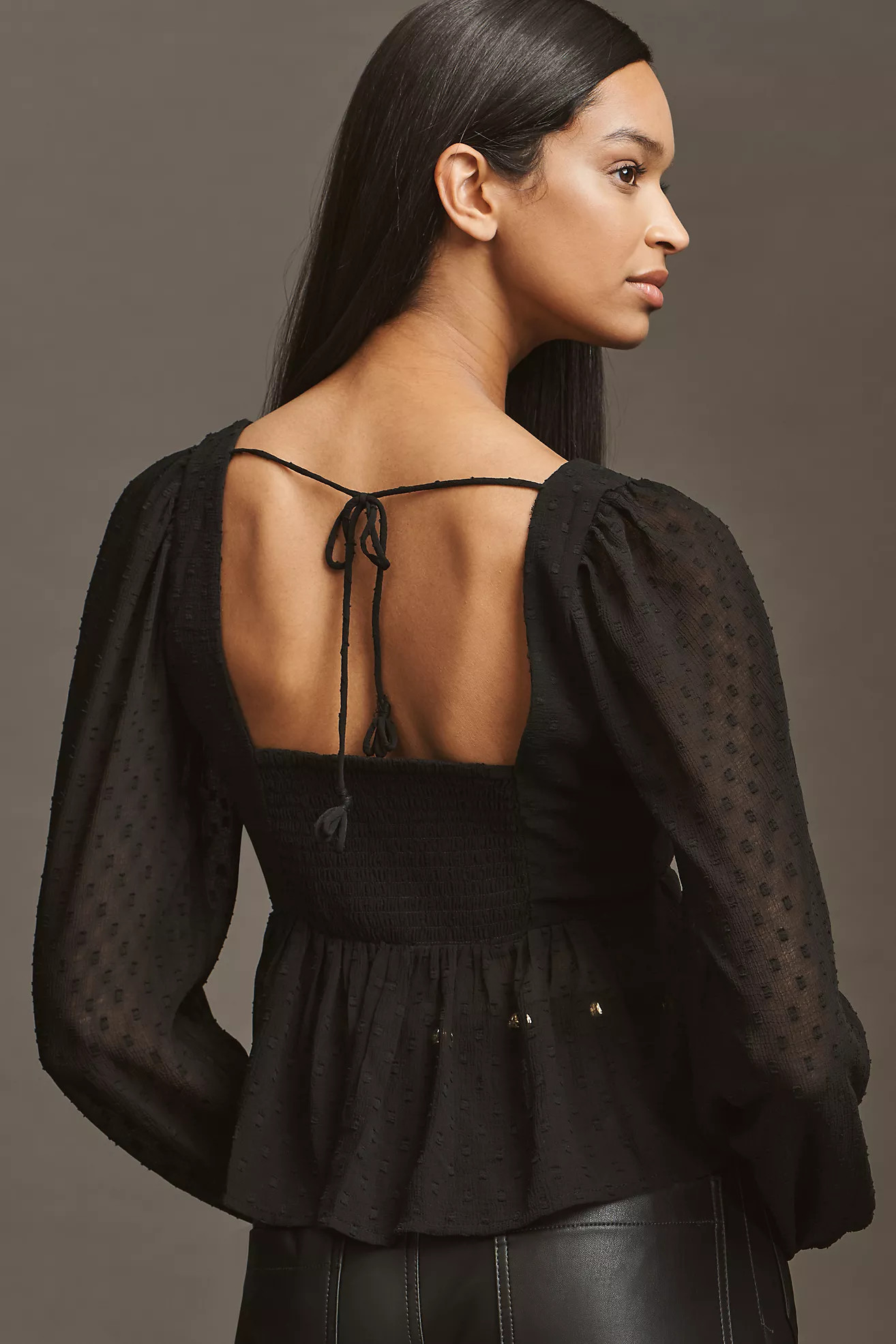 By Anthropologie Peplum Blouse | Anthropologie (US)