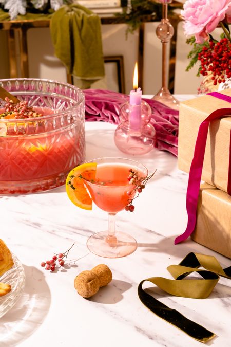 A punch bowl & coupe glasses for a holiday happy hour & parties 

#LTKHoliday #LTKFind #LTKSeasonal