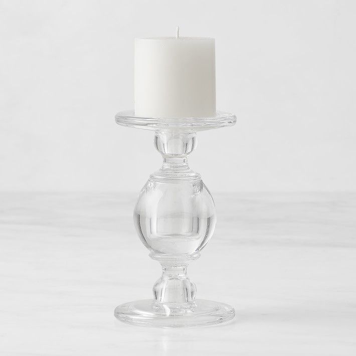 Classic Glass Candlestick | Williams-Sonoma