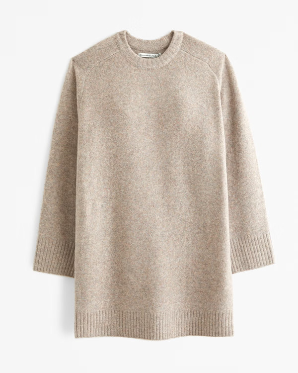 Women's The A&F Madeline Crew Mini Sweater Dress | Women's Dresses & Jumpsuits | Abercrombie.com | Abercrombie & Fitch (US)